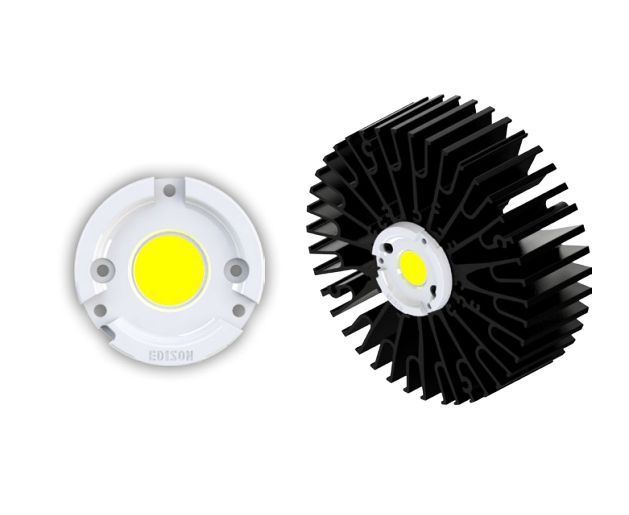 Радіатор для світлодіодів ModuLED Giga 15250-B (152x50 мм) АНОД 70-150W 2548676299 фото