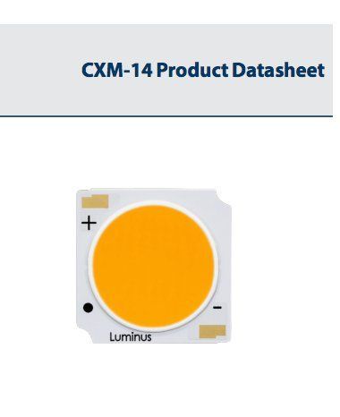 Luminus CXM-14 24W(24-75W) 3000K / 4000К CXM-14 фото