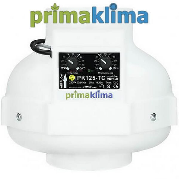 Канальні вентилятори Prima Klima (з авто температурним регулятором) PK(TR) фото