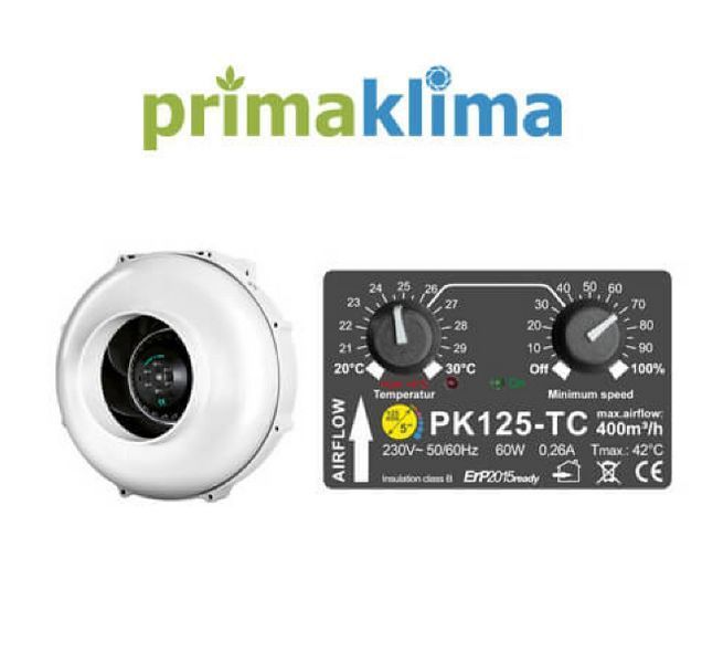 Канальні вентилятори Prima Klima (з авто температурним регулятором) PK(TR) фото