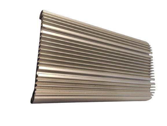 Радіатор для світлодіодів 24x14cm АНОД 50-80W GS55V1 фото